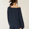 Gilly Hicks Waffle Off-the-Soulder Top Gilly Hicks Waffle Off-the-Soulder Top