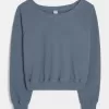 Gilly Hicks Waffle Off-the-Soulder Top Gilly Hicks Waffle Off-the-Soulder Top