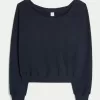 Gilly Hicks Waffle Off-the-Soulder Top Gilly Hicks Waffle Off-the-Soulder Top