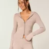 Gilly Hicks Zip-Up Sweater Hoodie Gilly Hicks Zip-Up Sweater Hoodie