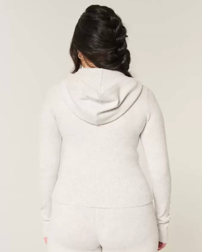 Gilly Hicks Zip-Up Sweater Hoodie Gilly Hicks Zip-Up Sweater Hoodie