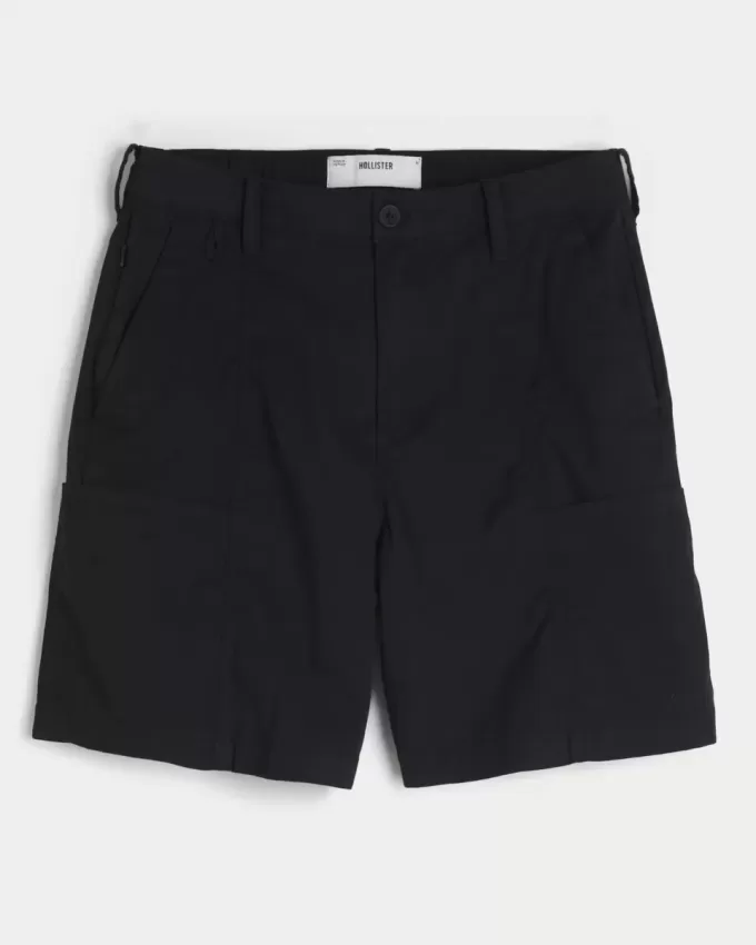 Golfshorts som kyler över knäet