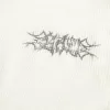Graffiti grafisk termisk besättningsskjorta