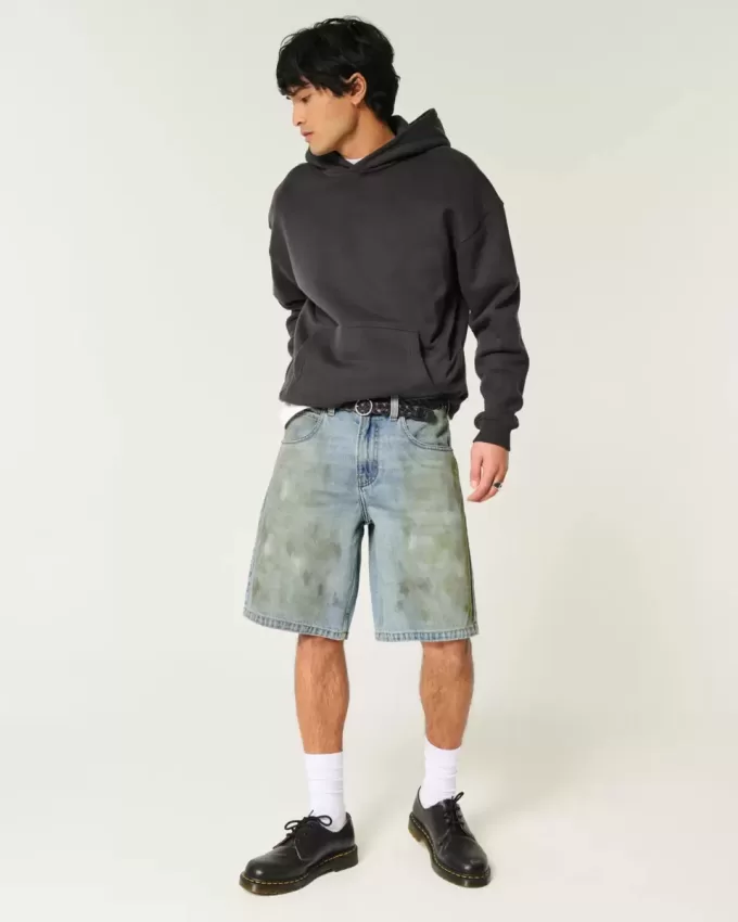 Greased Baggy Jean Shorts Greased Baggy Jean Shorts