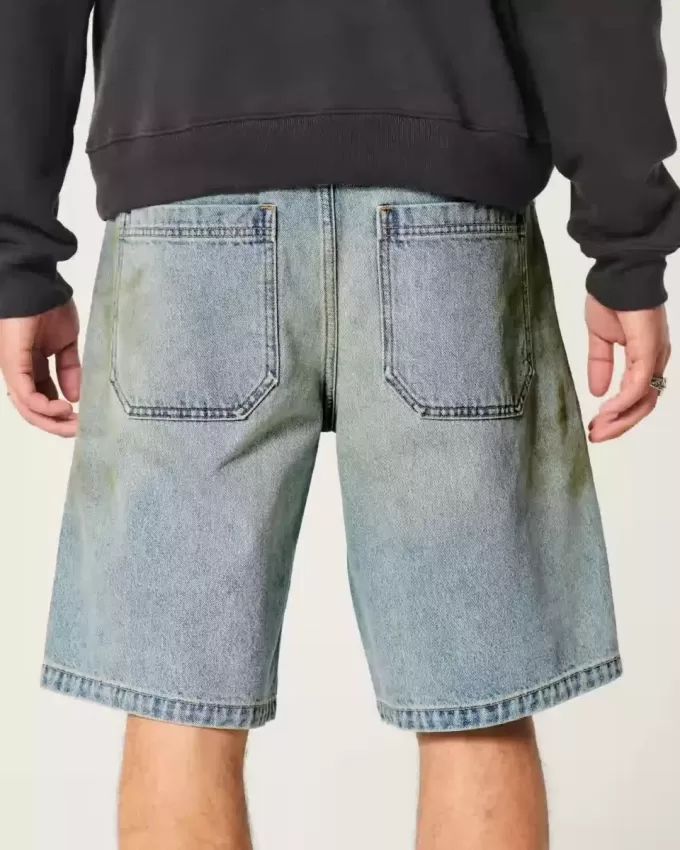 Greased Baggy Jean Shorts Greased Baggy Jean Shorts