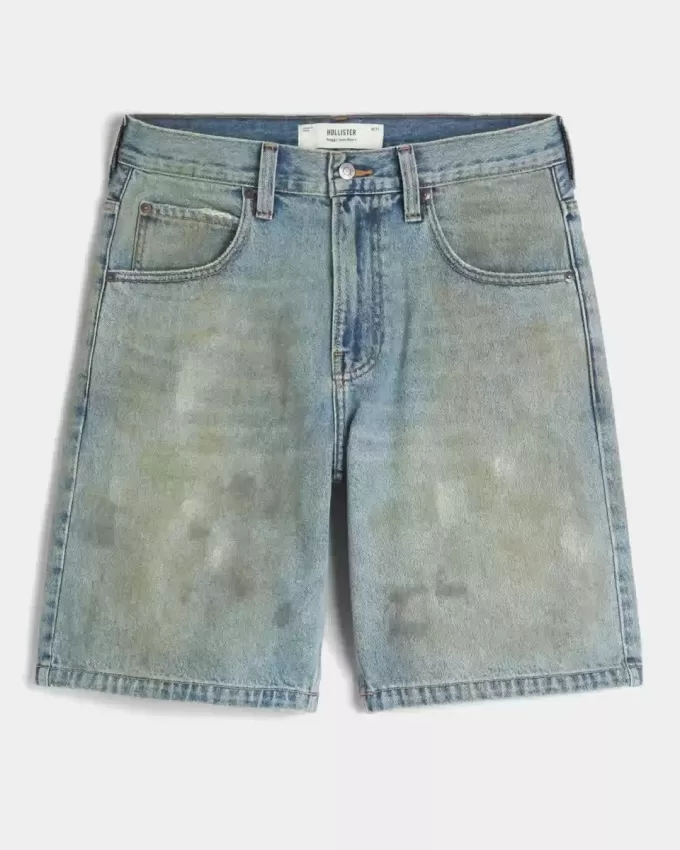 Greased Baggy Jean Shorts Greased Baggy Jean Shorts