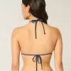Halter Triangle Bikinitopp i virkad stil