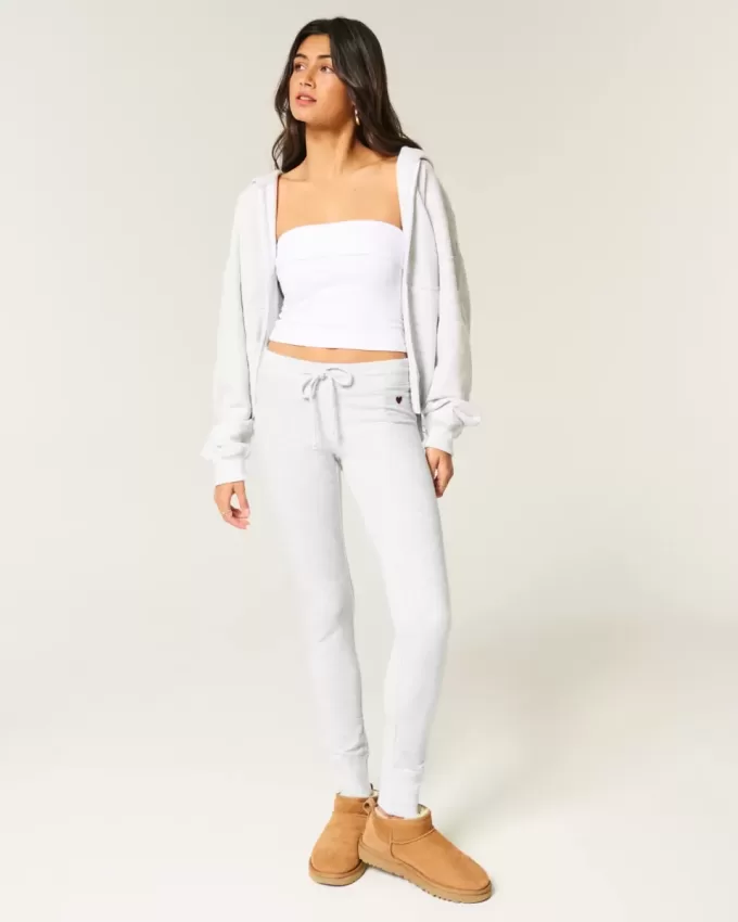 Heart Graphic Fleece Leggings Heart Graphic Fleece Leggings