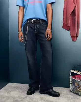 Hermosa Dark Wash Relaxed Bootcut-jeans
