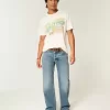 Hermosa Medium Wash Relaxed Bootcut Jeans Hermosa Medium Wash Relaxed Bootcut Jeans