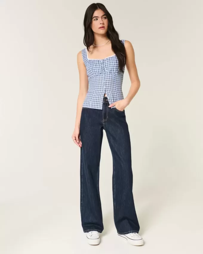 Höga väska jeans Höga väska jeans
