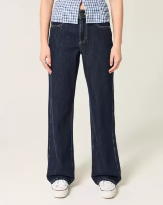 Höga väska jeans