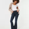 High-Rise Dark Wash Flare Jeans High-Rise Dark Wash Flare Jeans