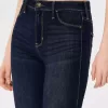 High-Rise Dark Wash Jean Leggings