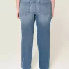 High-Rise Dark Wash Straight Jeans High-Rise Dark Wash Straight Jeans