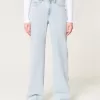 High-Rise Light Wash Baggy Jeans High-Rise Light Wash Baggy Jeans