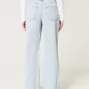High-Rise Light Wash Baggy Jeans High-Rise Light Wash Baggy Jeans