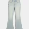 High-Rise Light Wash Star Pocket Flare Jeans High-Rise Light Wash Star Pocket Flare Jeans