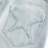 High-Rise Light Wash Star Pocket Flare Jeans High-Rise Light Wash Star Pocket Flare Jeans
