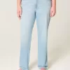 High-Rise Light Wash Straight Jeans High-Rise Light Wash Straight Jeans