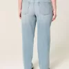 High-Rise Light Wash Straight Jeans High-Rise Light Wash Straight Jeans