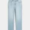 High-Rise Light Wash Straight Jeans High-Rise Light Wash Straight Jeans