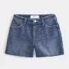 High-Rise Medium Dark Wash Relaxed denimshorts 5″ High-Rise Medium Dark Wash Relaxed denimshorts 5″