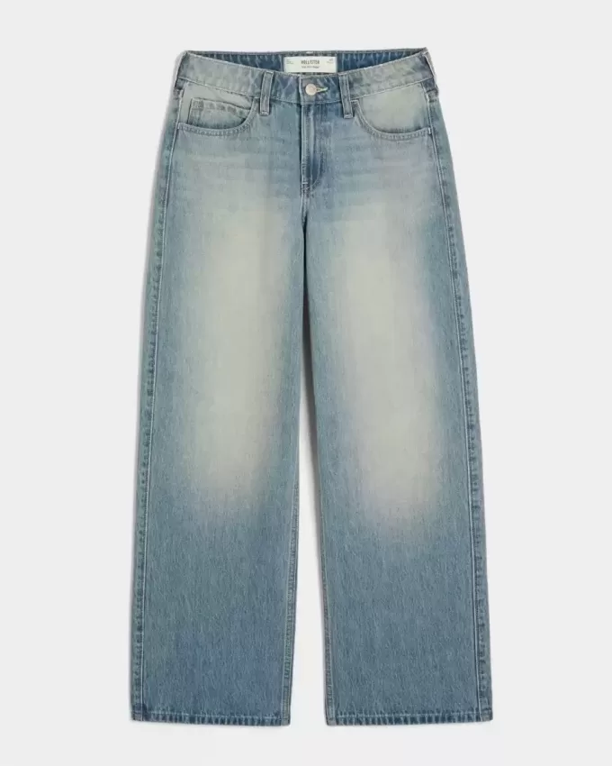 High-Rise Medium Wash Baggy Jeans High-Rise Medium Wash Baggy Jeans