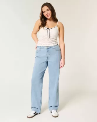 High-Rise Medium Wash Dad Jeans High-Rise Medium Wash Dad Jeans