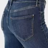High-Rise Medium Wash Jean Leggings
