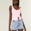 High-Rise Medium Wash Shell broderade baggy jeansshorts 5″ High-Rise Medium Wash Shell broderade baggy jeansshorts 5″