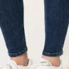 High-Rise Medium Wash Super Skinny Jeans