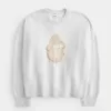 Hollister Comfy Cloud Bunny Graphic Crew tröja
