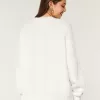 Hollister Comfy Cloud Cable-Knit Crew Sweater Hollister Comfy Cloud Cable-Knit Crew Sweater