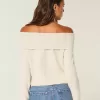 Hollister Comfy Cloud Foldover Off-the-Soulder tröja