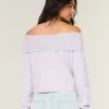 Hollister Comfy Cloud Foldover Off-the-Soulder tröja