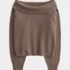 Hollister Comfy Cloud Foldover Off-the-Soulder tröja
