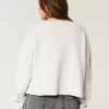 Hollister Comfy Cloud Graphic tröja med notch-neck