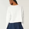 Hollister Comfy Cloud Graphic tröja med notch-neck