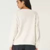 Hollister Comfy Cloud Oversized V-ringad tröja Hollister Comfy Cloud Oversized V-ringad tröja