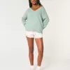 Hollister Comfy Cloud Oversized V-ringad tröja