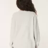 Hollister Comfy Cloud Rose Graphic Sweater