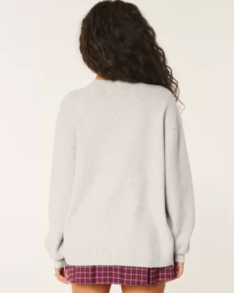 Hollister Comfy Cloud Rose Graphic Sweater Hollister Comfy Cloud Rose Graphic Sweater