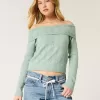 Hollister Comfy Cloud Stitchy Off-the-Soulder tröja Hollister Comfy Cloud Stitchy Off-the-Soulder tröja