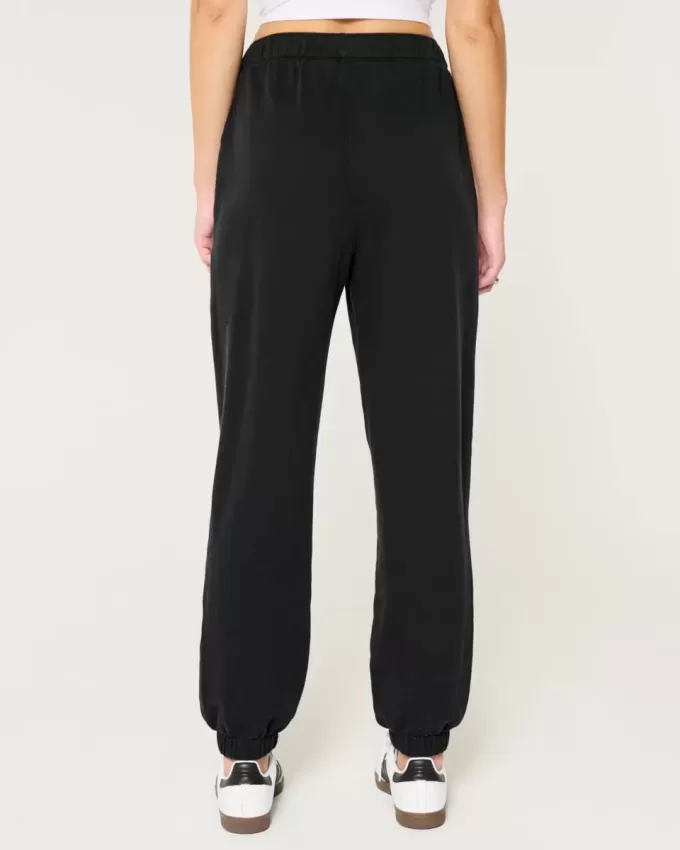 Hollister Feel Good Fleece Dad Joggers Hollister Feel Good Fleece Dad Joggers