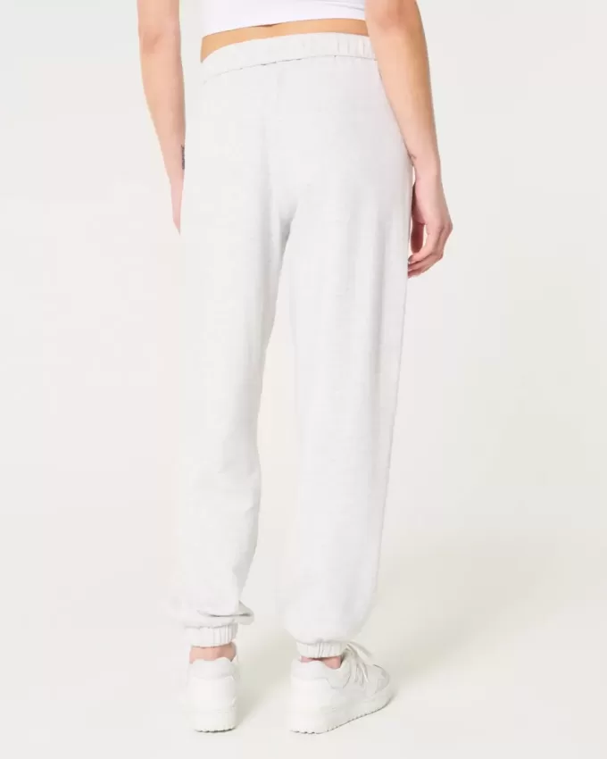 Hollister Feel Good Fleece Dad Joggers Hollister Feel Good Fleece Dad Joggers
