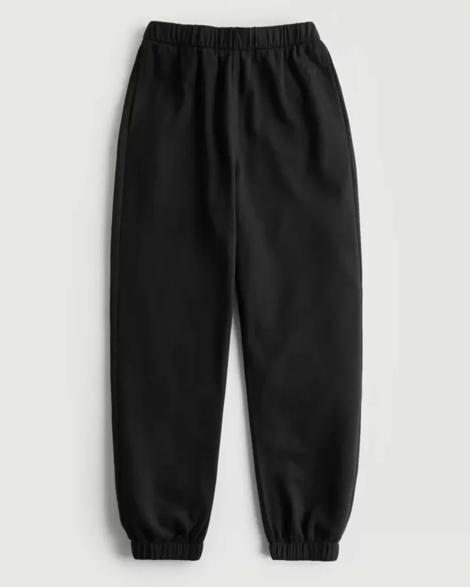 Hollister Feel Good Fleece Dad Joggers Hollister Feel Good Fleece Dad Joggers