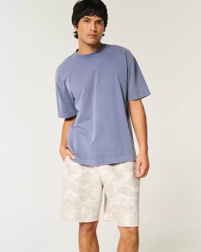 Hollister Feel Good Fleece-shorts ovanför knäet Hollister Feel Good Fleece-shorts ovanför knäet