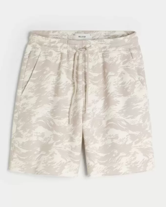 Hollister Feel Good Fleece-shorts ovanför knäet Hollister Feel Good Fleece-shorts ovanför knäet