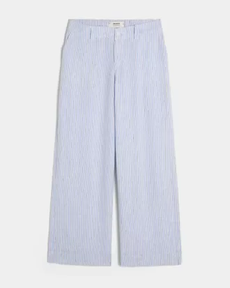 Hollister Livvy Low-Rise Wide-Leg byxor